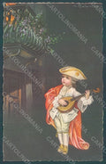 Artist Signed Colombo E. Boy Venetian serie 2035  postcard HR2700 – fronte