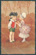 Artist Signed Colombo E. Children serie 2039 CREASES postcard HR2710 – fronte