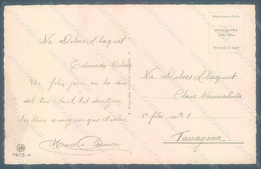 Artist Signed Colombo E. Children Duch serie 1905-4 postcard HR2727 – retro