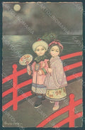 Artist Signed Colombo E. Children Chinese serie 2113 postcard HR2739 – fronte