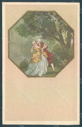 Artist Signed Corbella Glamour Couple Lady Degami serie 1013 postcard HR2764 – fronte