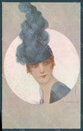 Artist Signed Corbella Glamour Fashion Heat Lady serie 842-5 postcard HR2769 – fronte