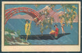 Artist Signed Corbella Glamour Japanese Lady Degami serie 1026 postcard HR2777 – fronte