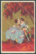 Artist Signed Corbella Arlequin Carnaval Lady Degami serie 2087 postcard HR2785 – fronte