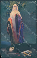 Artist Signed Corbella WW1 Nurse Skeleton Miss Cavell Inter Art postcard HR2793 – fronte