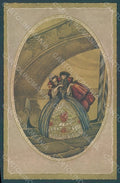 Artist Signed Corbella Glamour Venetian Couple Degami serie 2075 postcard HR2819 – fronte