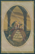 Artist Signed Corbella Glamour Venetian Couple Degami serie 2075 postcard HR2822 – fronte