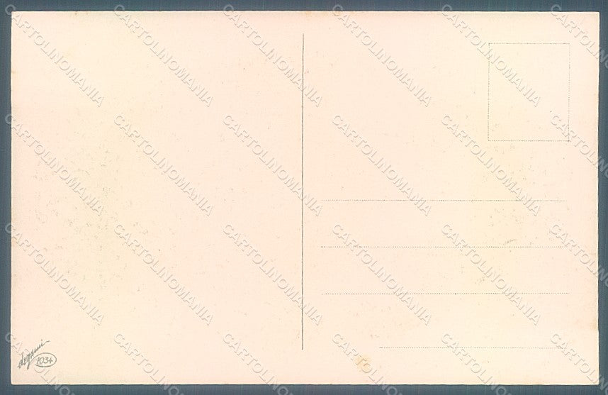 Artist Signed Corbella Glamour Venetian Couple Degami serie 1034 postcard HR2825 – retro
