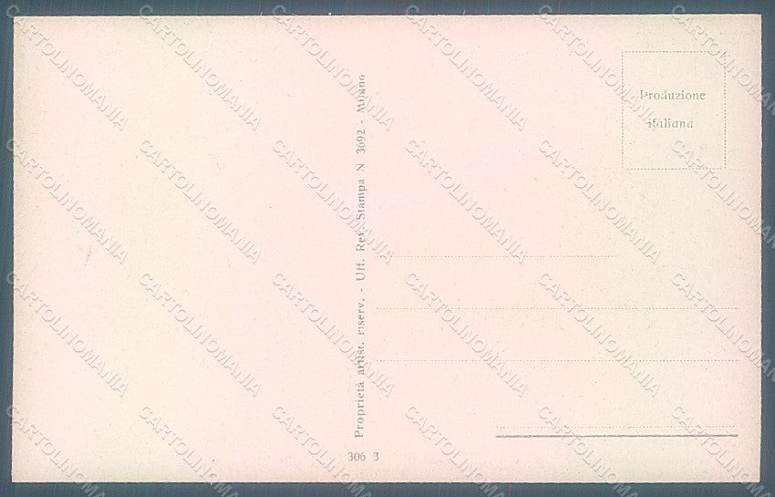 Artist Signed Corbella Glamour Fashion Lady Heat serie 306-3 postcard HR2835 – retro