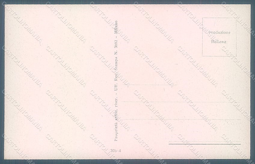 Artist Signed Corbella Glamour Fashion Lady Heat serie 306-4 postcard HR2836 – retro