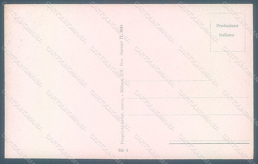 Artist Signed Corbella Glamour Fashion Lady Heat serie 306-5 postcard HR2837 – retro