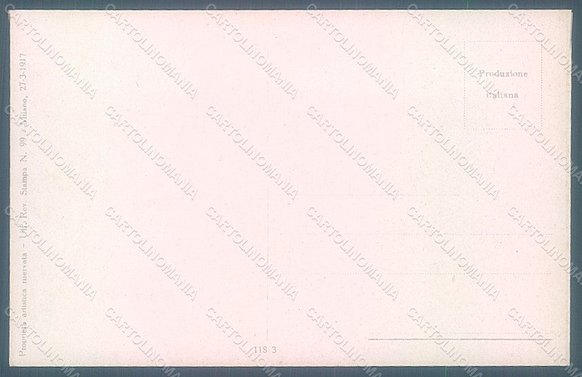 Artist Signed Corbella Glamour Fashion Lady Heat serie 118-3 postcard HR2867 – retro
