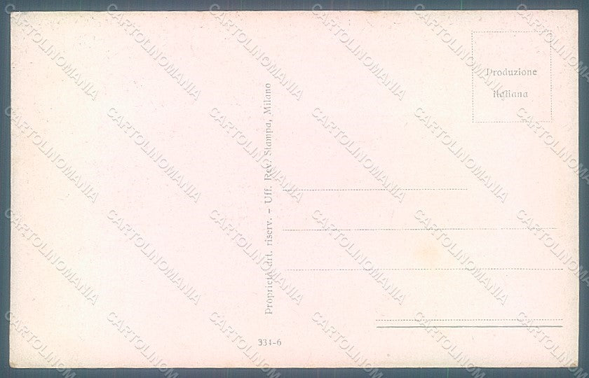 Artist Signed Corbella Glamour Kissing Couple Lady serie 334-6 postcard HR2882 – retro