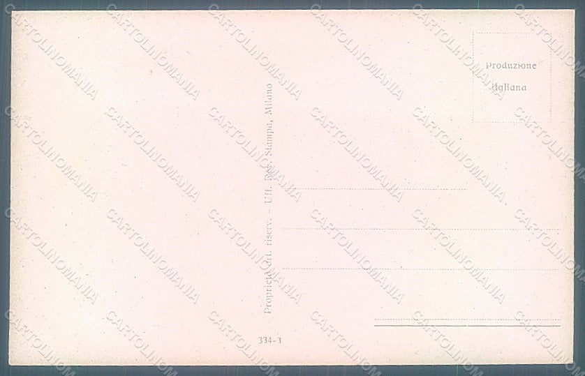 Artist Signed Corbella Glamour Kissing Couple Lady serie 334-3 postcard HR2885 – retro
