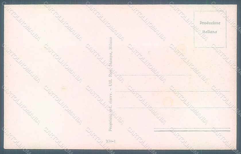 Artist Signed Corbella Glamour Kissing Couple Lady serie 334-1 postcard HR2887 – retro