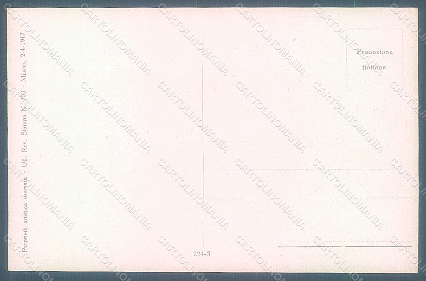 Artist Signed Corbella Glamour Fashion Couple Lady serie 224-3 postcard HR2890 – retro