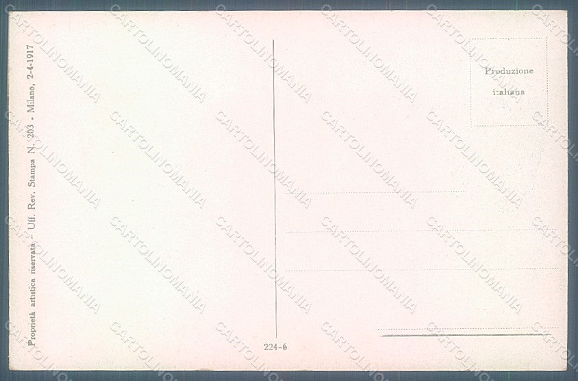 Artist Signed Corbella Glamour Fashion Couple Lady serie 224-6 postcard HR2893 – retro