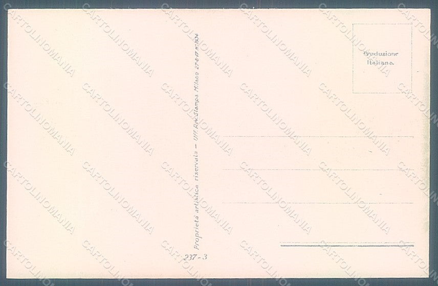 Artist Signed Corbella Glamour Lady Borzoi Dog serie 237-3 postcard HR2903 – retro
