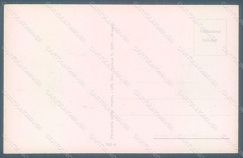Artist Signed Corbella Glamour Fashion Lady Heat serie 280-6 postcard HR2911 – retro