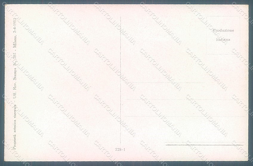 Artist Signed Corbella Glamour Fashion Lady Heat serie 228-1 postcard HR2917 – retro