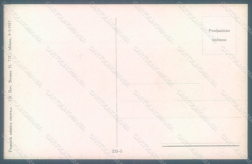 Artist Signed Corbella Glamour Fashion Lady Heat serie 233-5 postcard HR2925 – retro