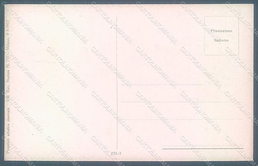 Artist Signed Corbella Glamour Fashion Lady Heat serie 233-2 postcard HR2928 – retro