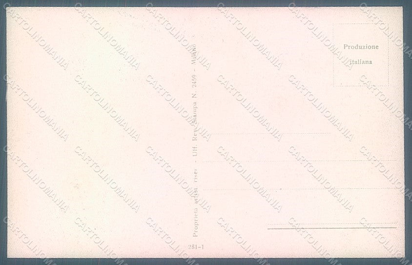 Artist Signed Corbella Glamour Fashion Lady serie 281-1 postcard HR2942 – retro
