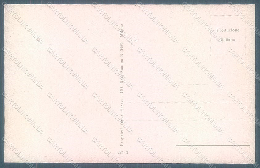Artist Signed Corbella Glamour Fashion Lady serie 281-2 postcard HR2943 – retro