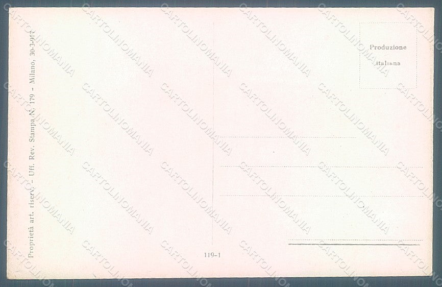 Artist Signed Corbella Glamour Fashion Lady Heat serie 119-1 postcard HR2948 – retro