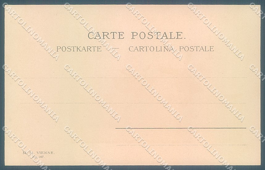 Artist Signed Viennoise M.M. Vienne 147 postcard HR2967 – retro