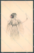 Artist Signed Viennoise M.M. Vienne 438 postcard HR2968 – fronte