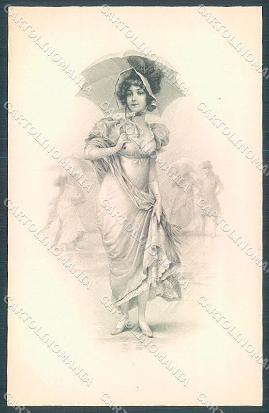 Artist Signed Viennoise M.M. Vienne 519 postcard HR2970 – fronte