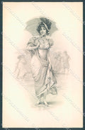 Artist Signed Viennoise M.M. Vienne 519 postcard HR2970 – fronte