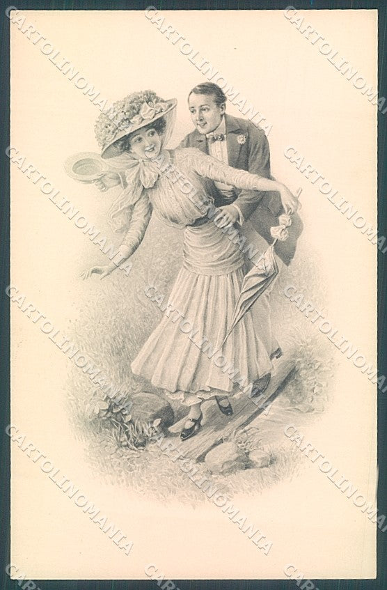 Artist Signed Kuderna Viennoise M.M. Vienne 634 postcard HR2972 – fronte