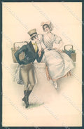 Artist Signed Viennoise M.M. Vienne 391 postcard HR2978 – fronte