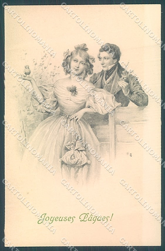 Artist Signed Viennoise M.M. Vienne 302 postcard HR2981 – fronte