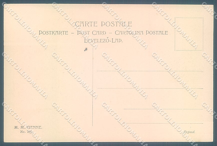 Artist Signed G L Viennoise M.M. Vienne 250 postcard HR2989 – retro