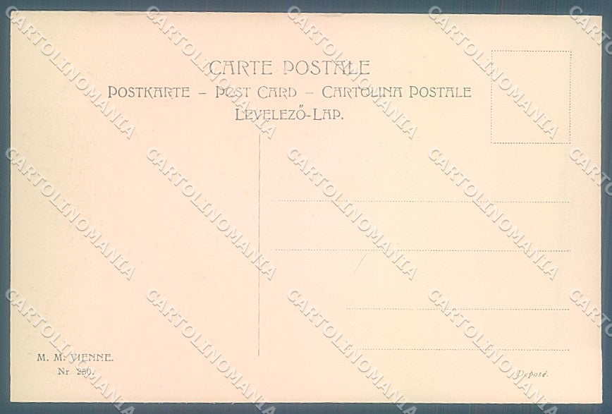 Artist Signed G L Viennoise M.M. Vienne 250 postcard HR2990 – retro