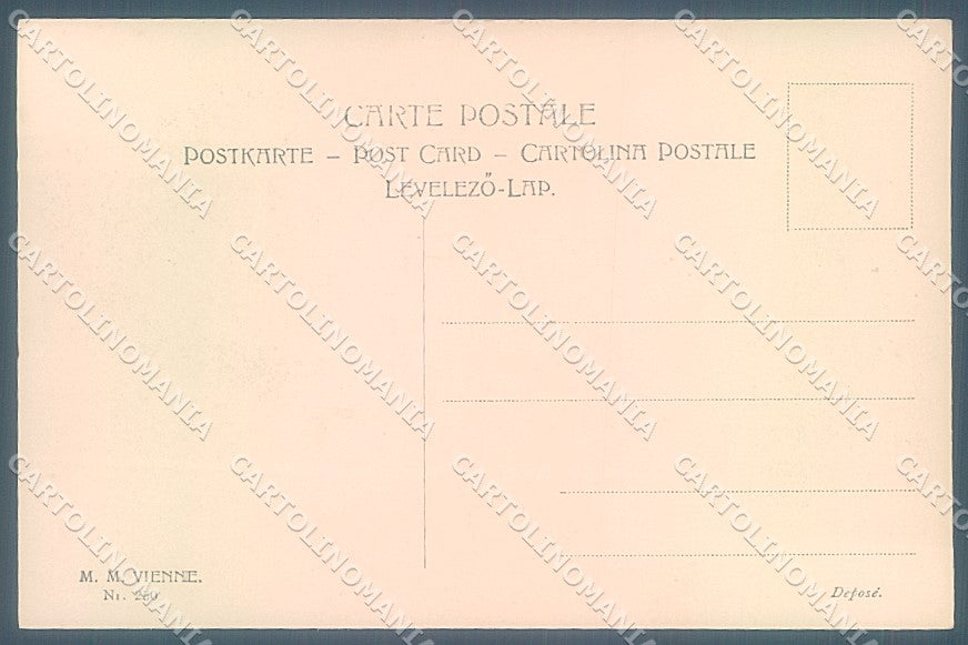 Artist Signed G L Viennoise M.M. Vienne 250 postcard HR2992 – retro