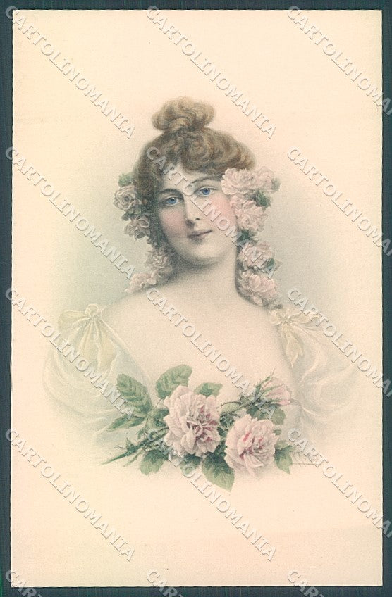 Artist Signed Wichera Viennoise M.M. Vienne 463 postcard HR2993 – fronte