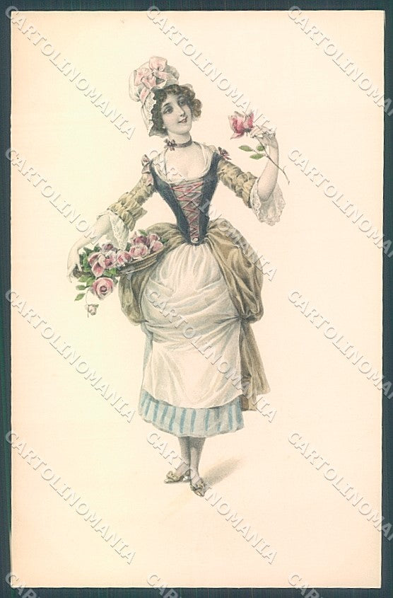 Artist Signed Viennoise M.M. Vienne 505 postcard HR2995 – fronte