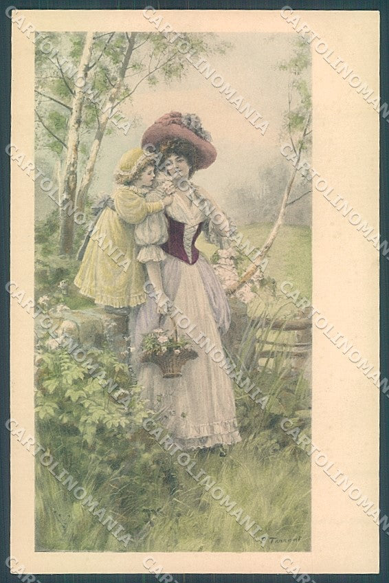 Artist Signed Tarrant Viennoise M.M. Vienne 295 postcard HR2998 – fronte