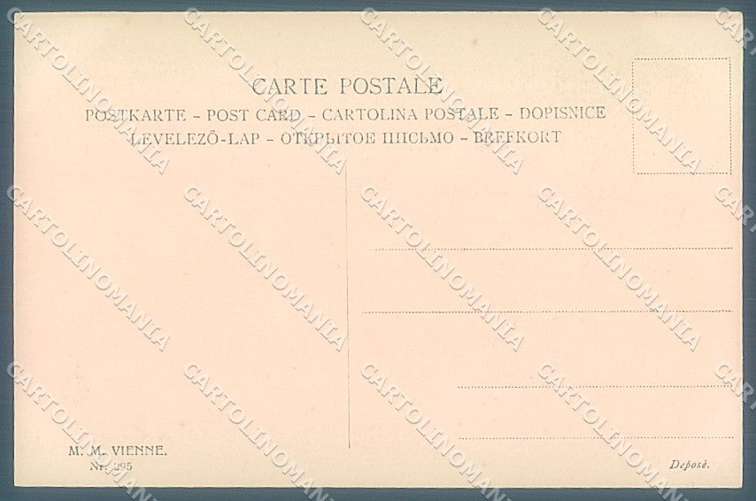 Artist Signed Tarrant Viennoise M.M. Vienne 295 postcard HR2998 – retro