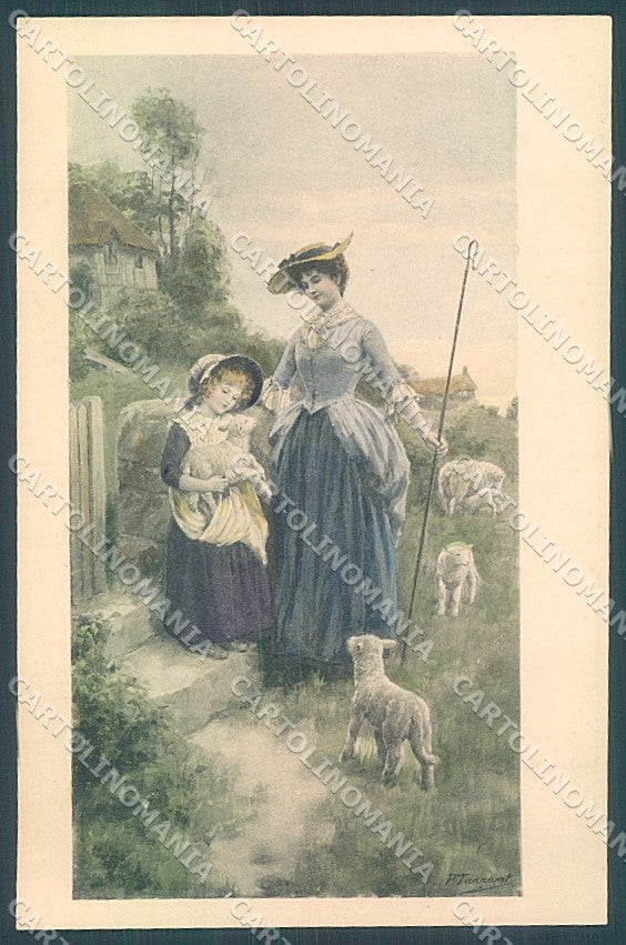 Artist Signed Tarrant Viennoise M.M. Vienne 295 postcard HR2999 – fronte