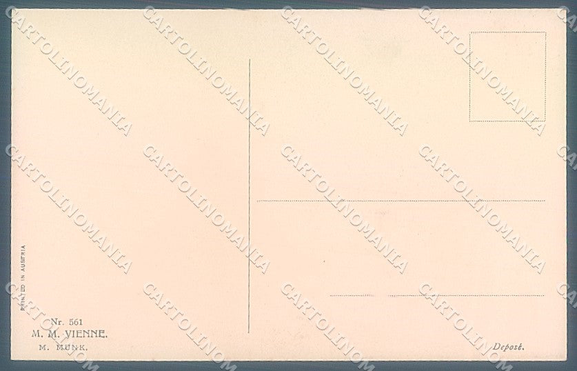 Artist Signed Wichera Viennoise M.M. Vienne 561 postcard HR3008 – retro