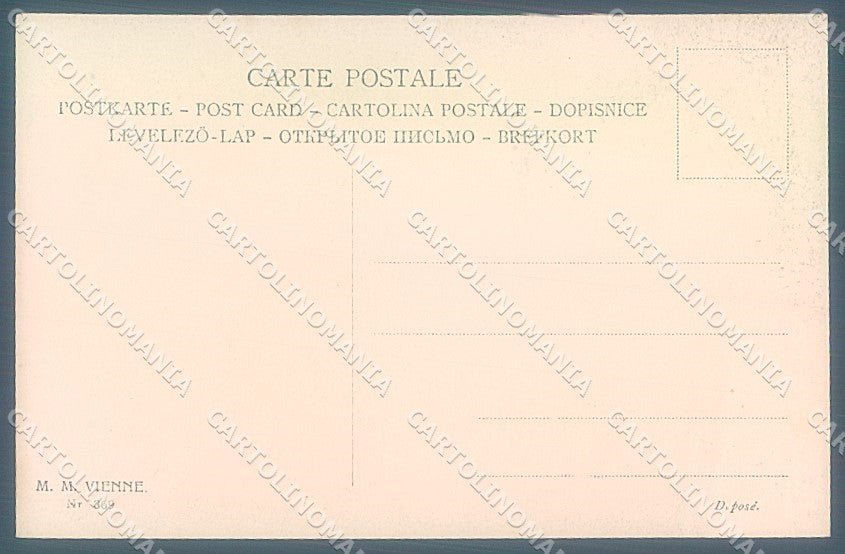 Artist Signed Wichera Viennoise M.M. Vienne 369 postcard HR3009 – retro