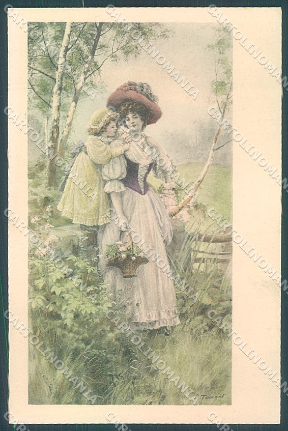 Artist Signed Tarrant Viennoise M.M. Vienne 295 postcard HR3010 – fronte