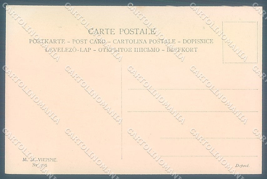 Artist Signed Tarrant Viennoise M.M. Vienne 295 postcard HR3010 – retro