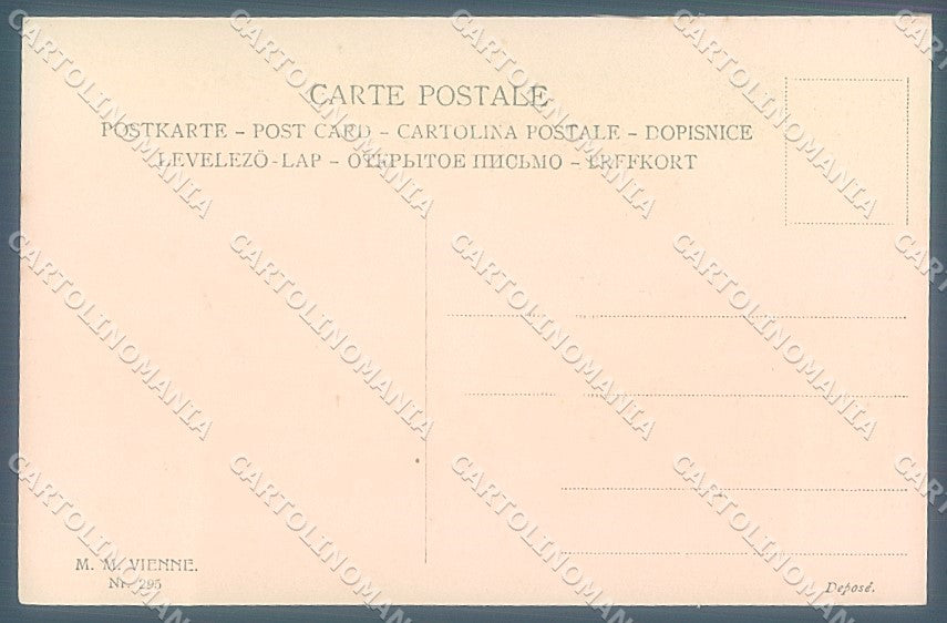 Artist Signed Tarrant Viennoise M.M. Vienne 295 postcard HR3011 – retro