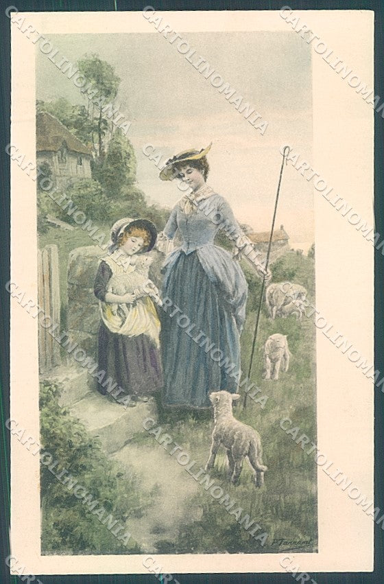 Artist Signed Tarrant Viennoise M.M. Vienne 295 postcard HR3012 – fronte